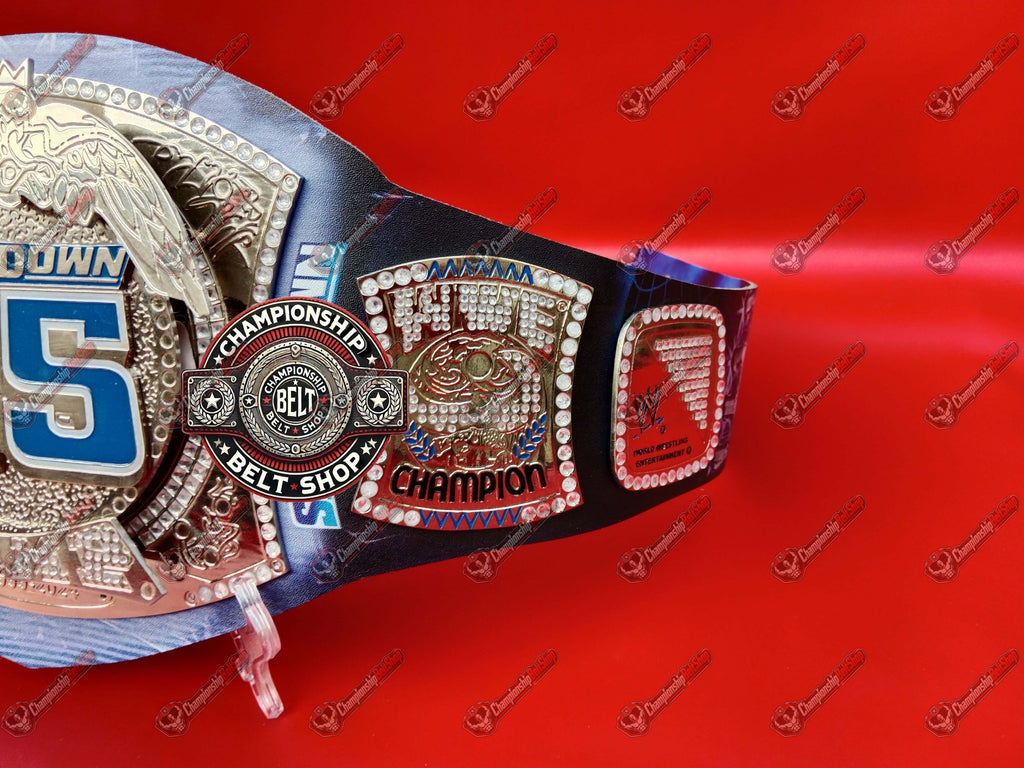 WWE SmackDown 25 Years Special Edition Spinner Replica Title Belt