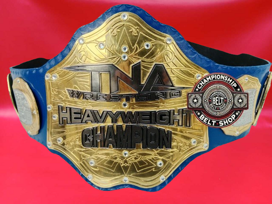 TNA Heavyweight Blue Strap Championship Title Belt