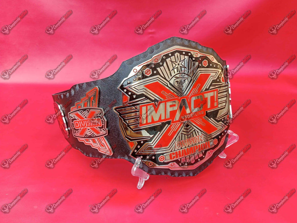 TNA Impact X Division Championship Title Belt
