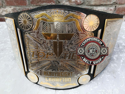 Top Tier Heavyweight Wrestling Championship Title Belt