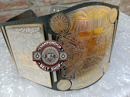Top Tier Heavyweight Wrestling Championship Title Belt