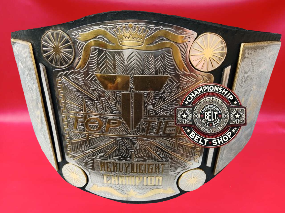Top Tier Heavyweight Wrestling Championship Title Belt