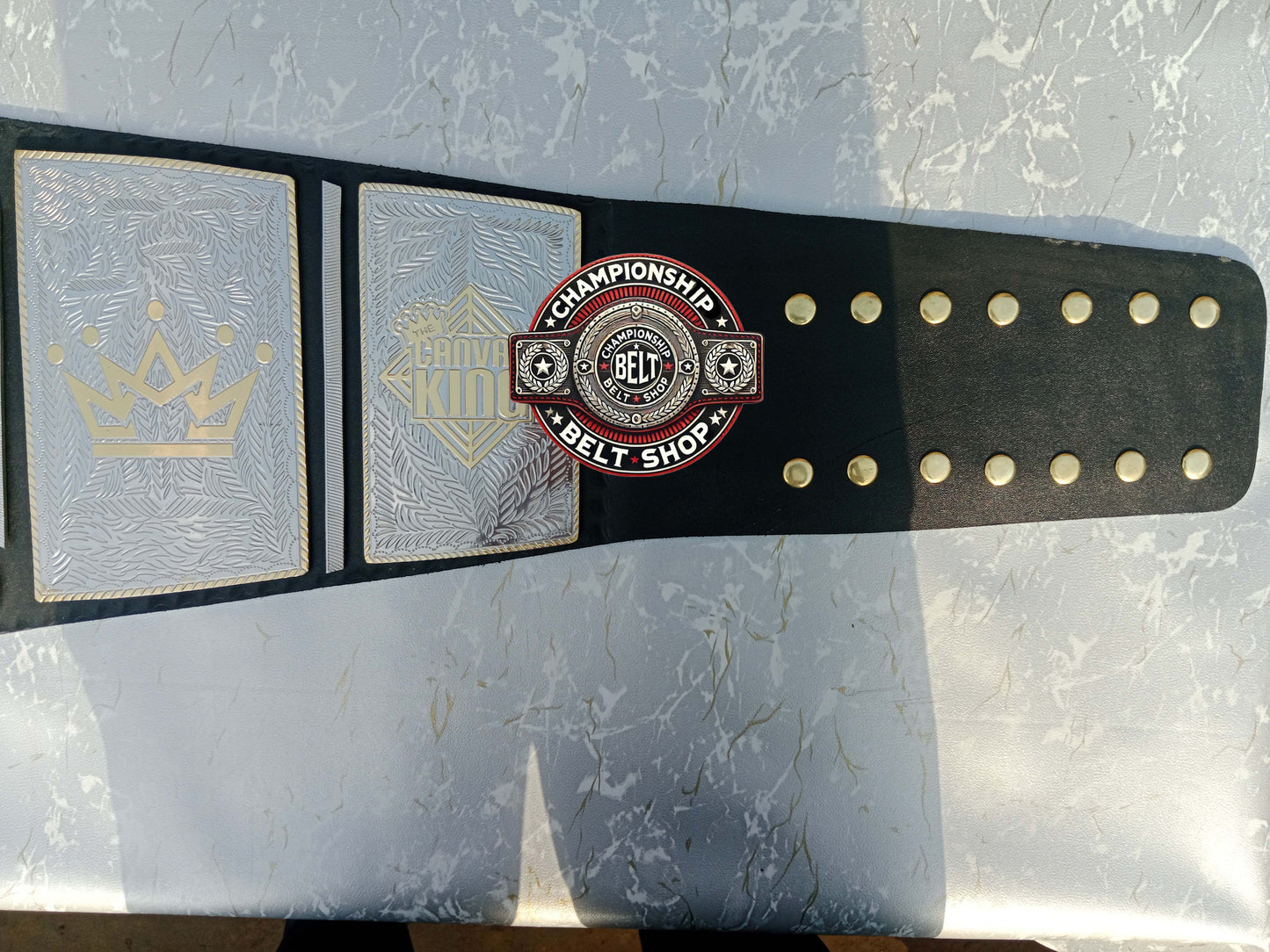 Top Tier Heavyweight Wrestling Championship Title Belt