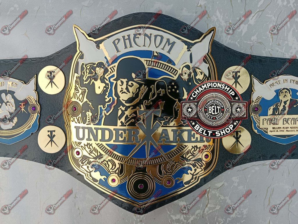 Undertaker Phenom Signature Series Championship Title Belt