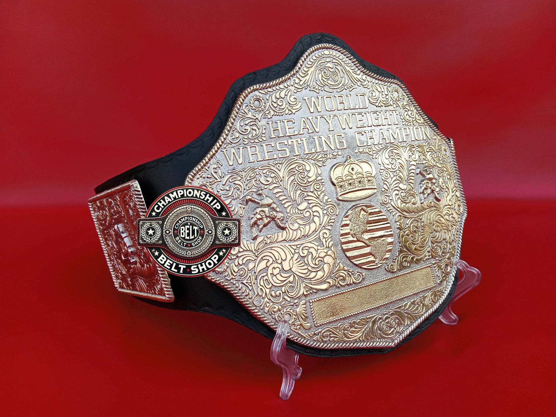 WCW Big Gold Die Cast Championship Title Belt
