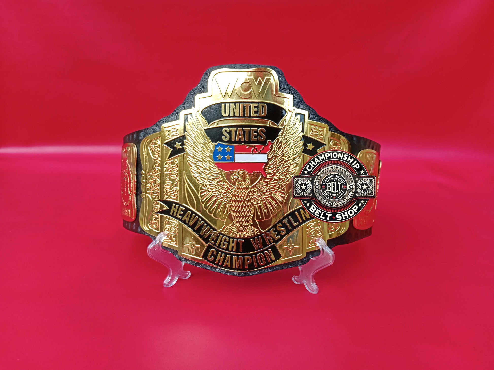 WCW United States Heavyweight Wrestling Championship Title Belt