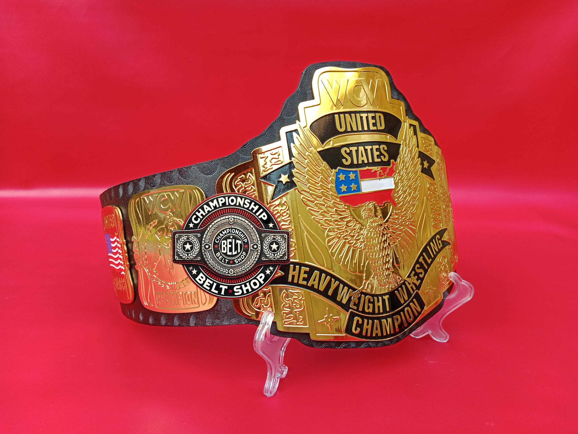 WCW United States Heavyweight Wrestling Championship Title Belt