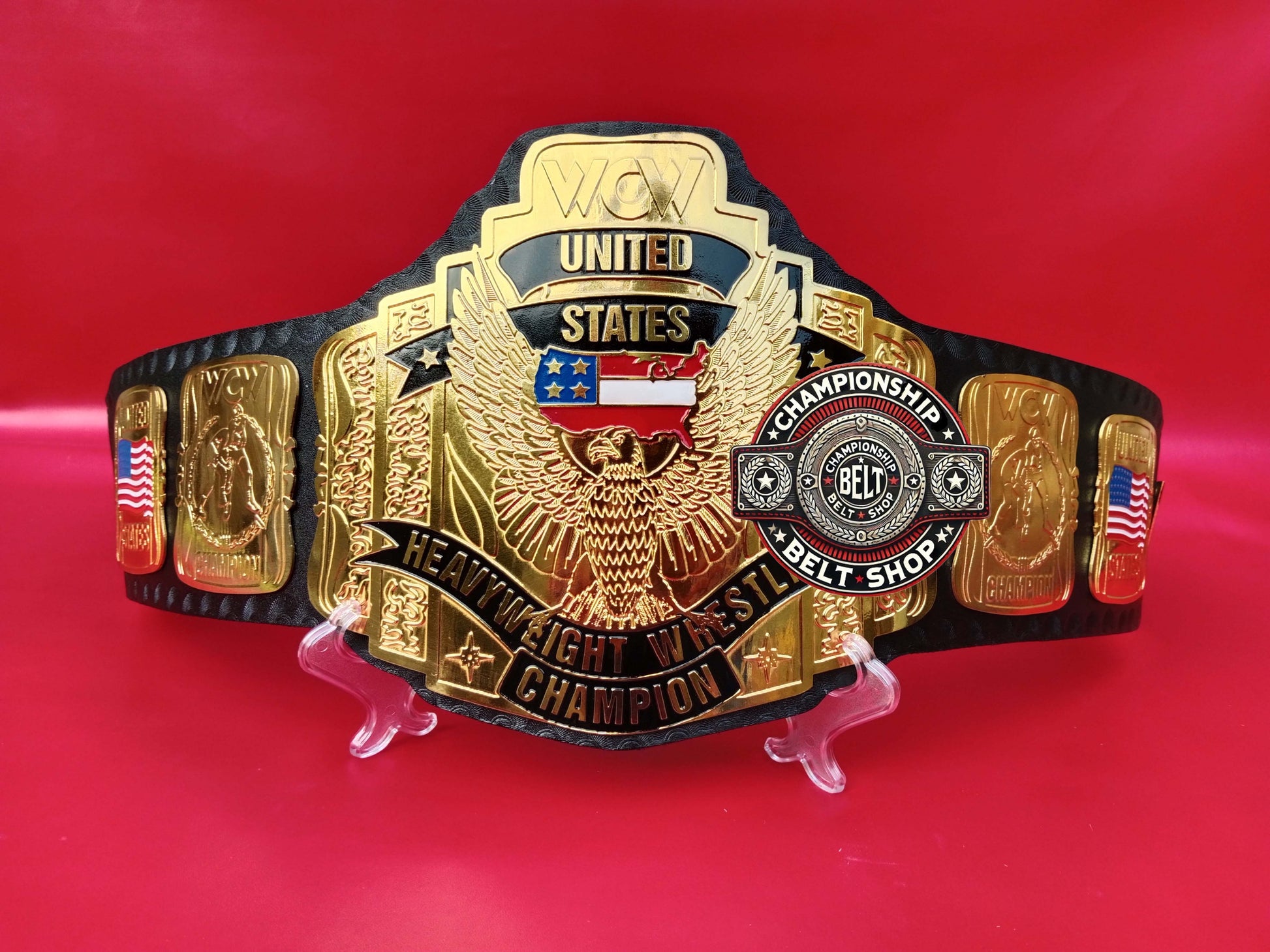 WCW United States Heavyweight Wrestling Championship Title Belt