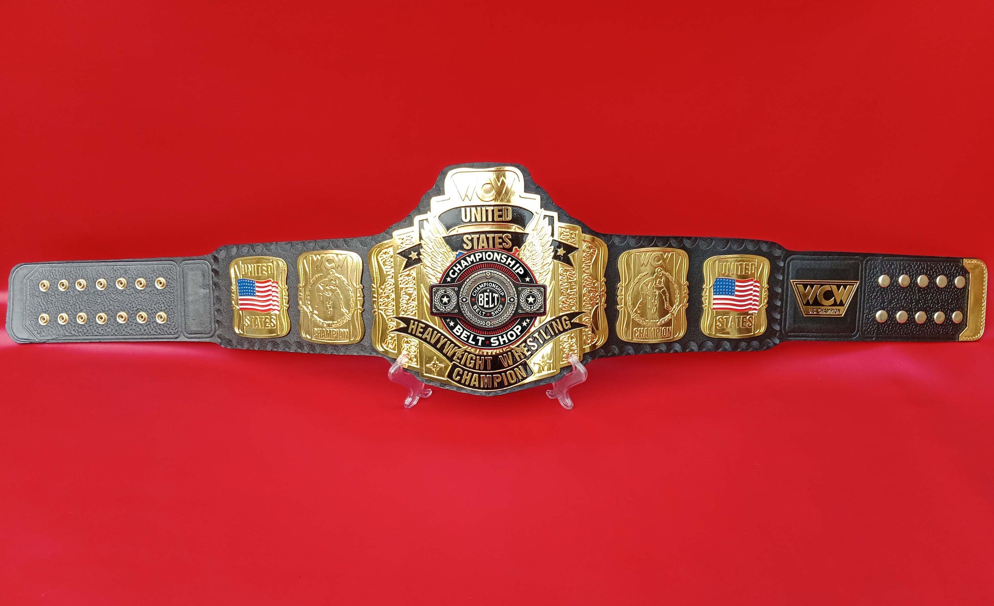 WCW United States Heavyweight Wrestling Championship Title Belt
