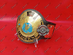 WWE Big Gold World Wrestling Entertainment Championship Title Belt
