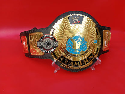 WWE Big Gold World Wrestling Entertainment Championship Title Belt