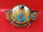 WWE Big Gold World Wrestling Entertainment Championship Title Belt