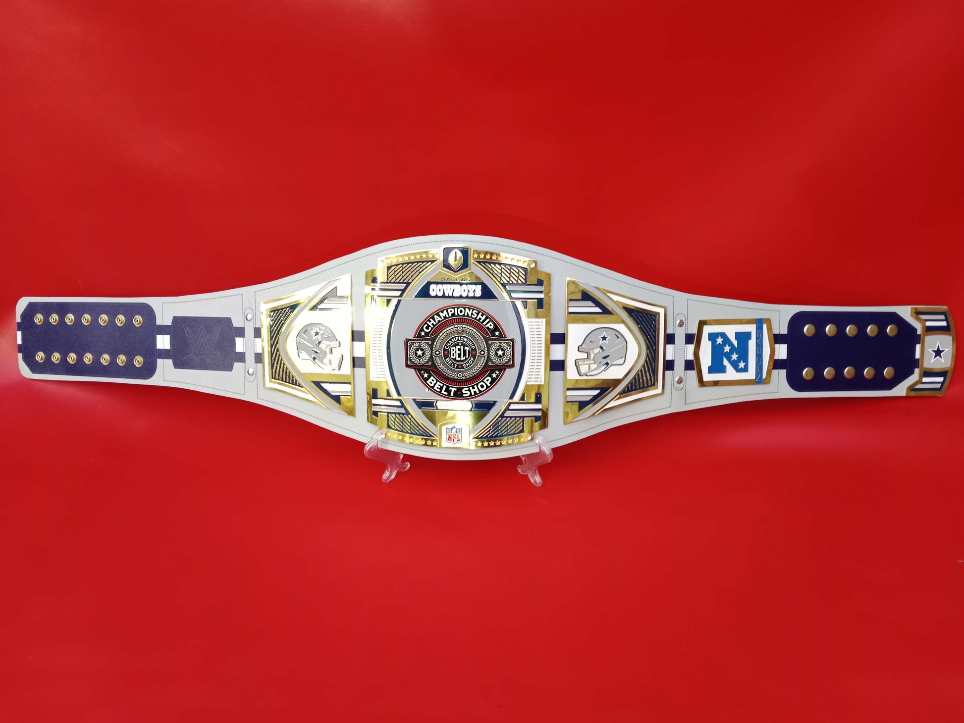 WWE NFL Dallas Cowboys Championship Title Belt