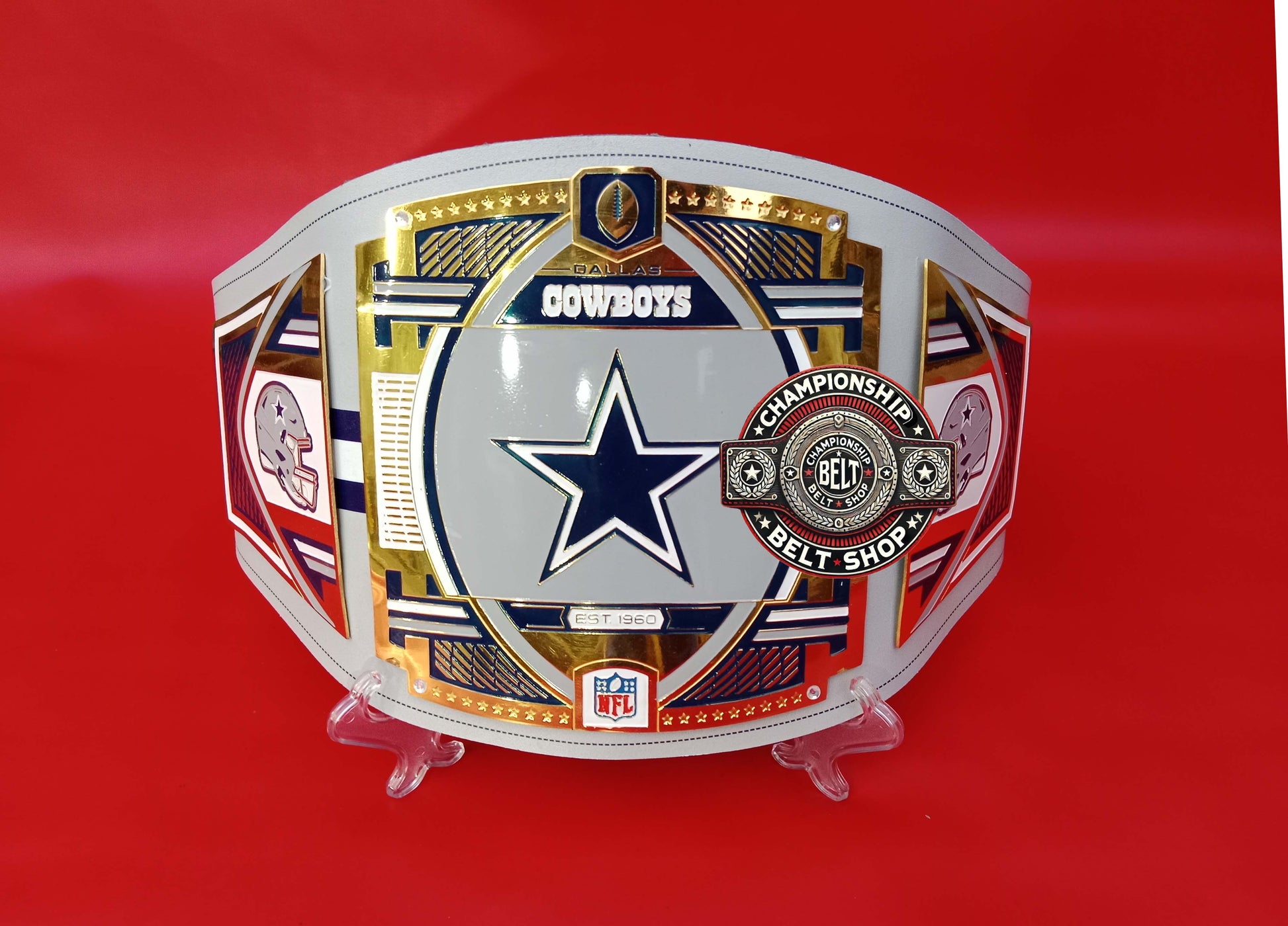 WWE NFL Dallas Cowboys Championship Title Belt