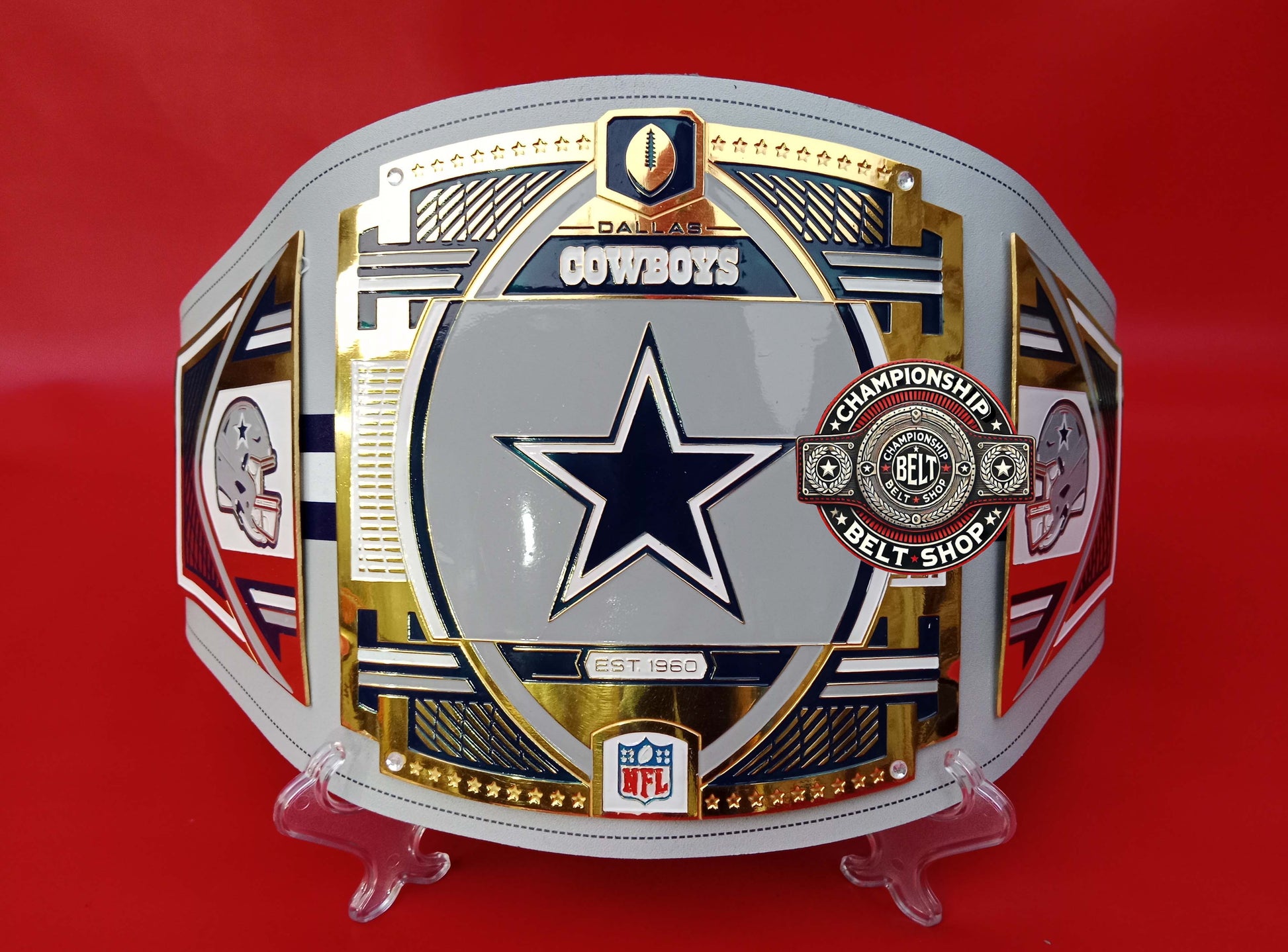 WWE NFL Dallas Cowboys Championship Title Belt