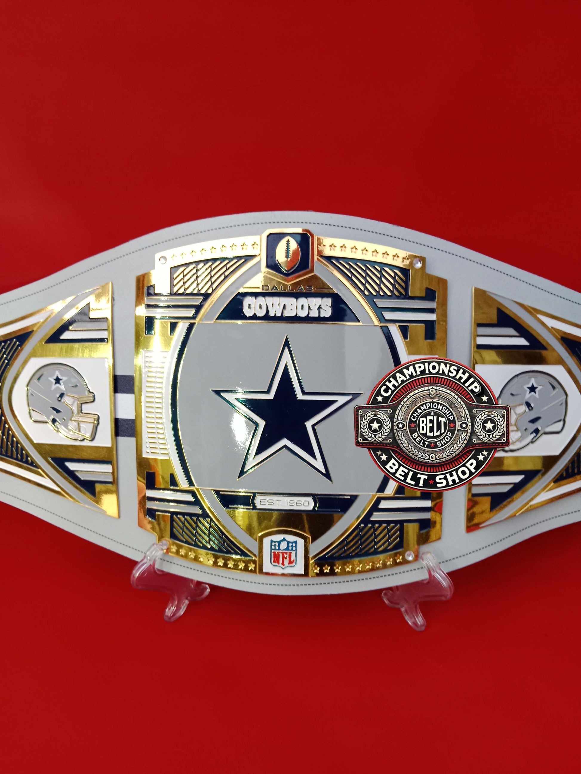 WWE NFL Dallas Cowboys Championship Title Belt