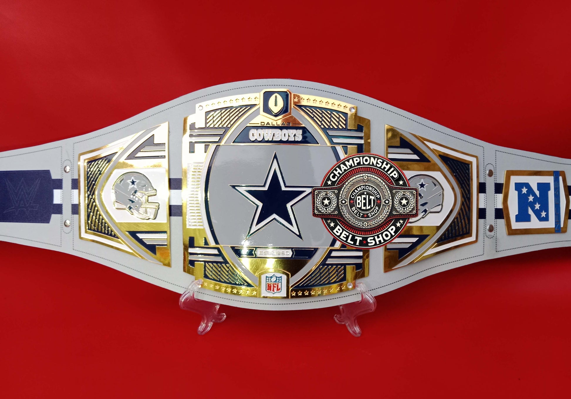 WWE NFL Dallas Cowboys Championship Title Belt