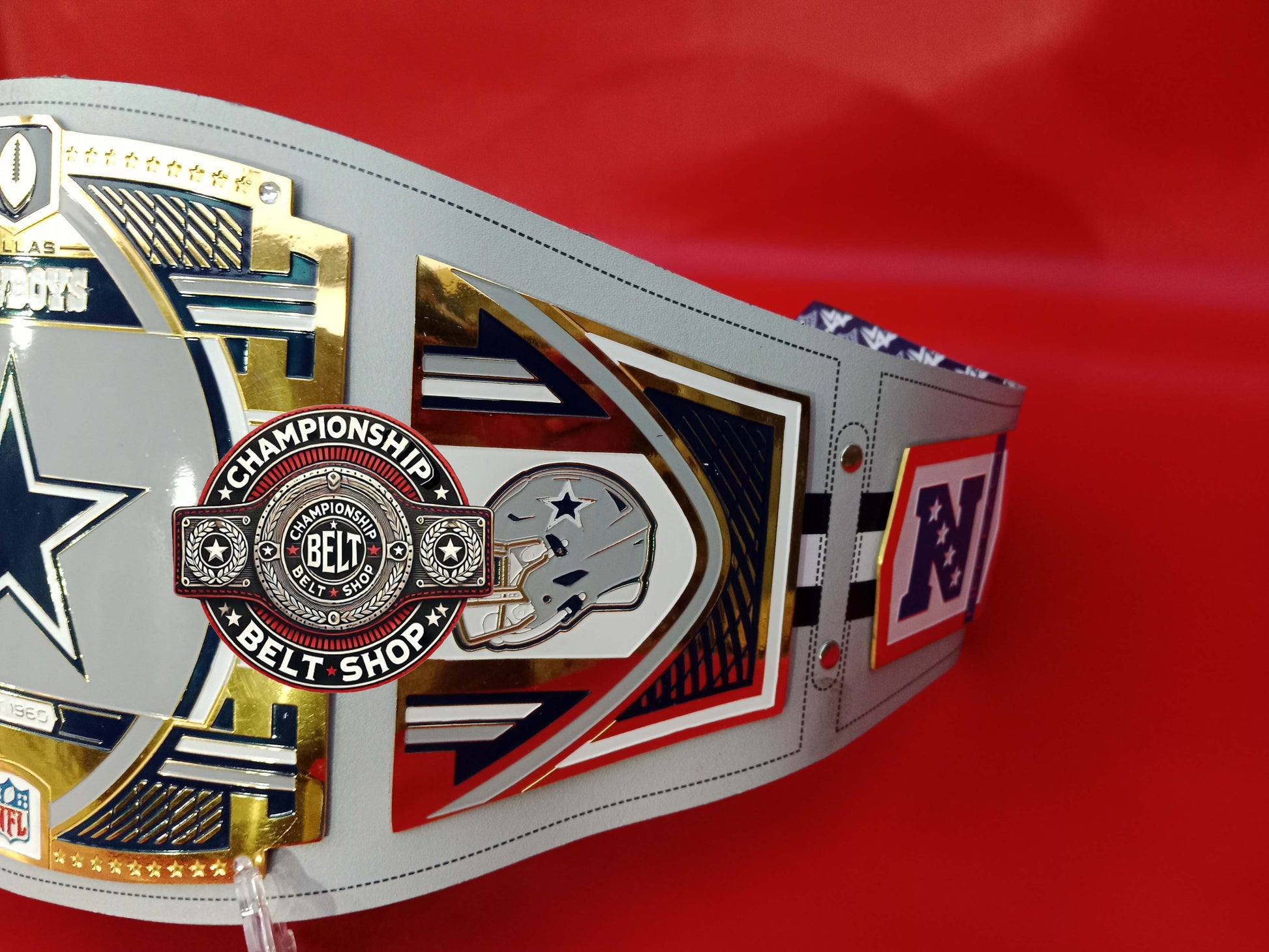 WWE NFL Dallas Cowboys Championship Title Belt
