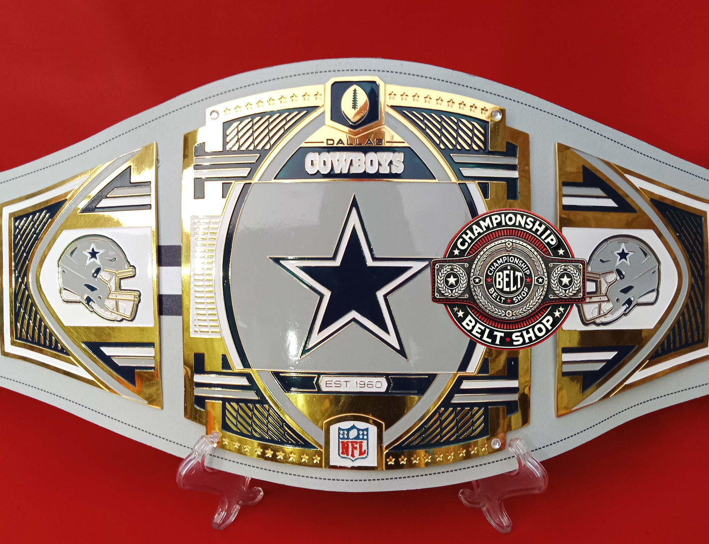 WWE NFL Dallas Cowboys Championship Title Belt