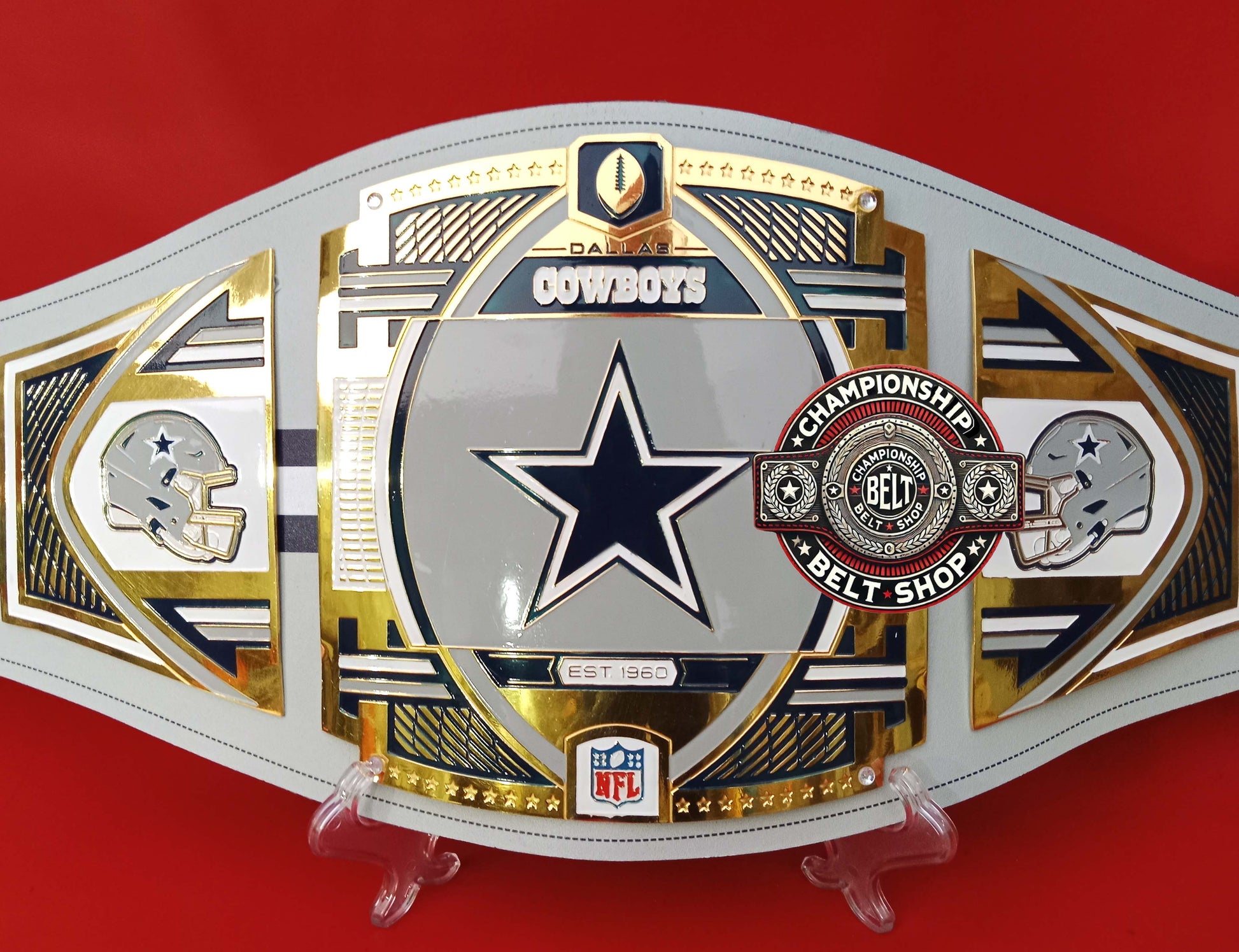 WWE NFL Dallas Cowboys Championship Title Belt