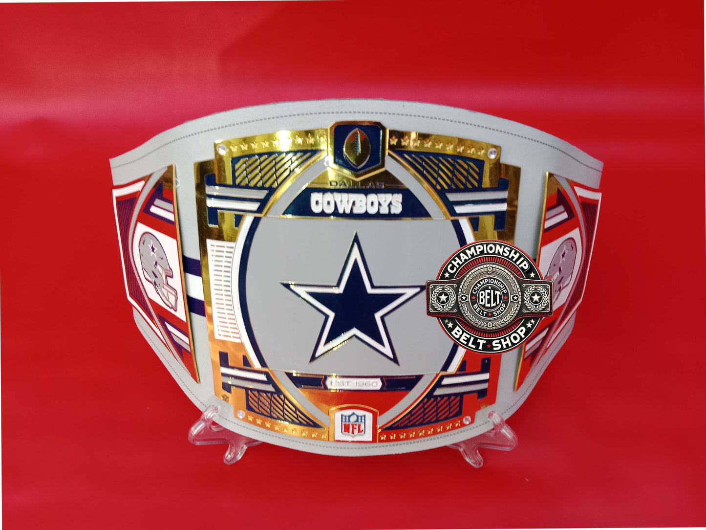 WWE NFL Dallas Cowboys Championship Title Belt