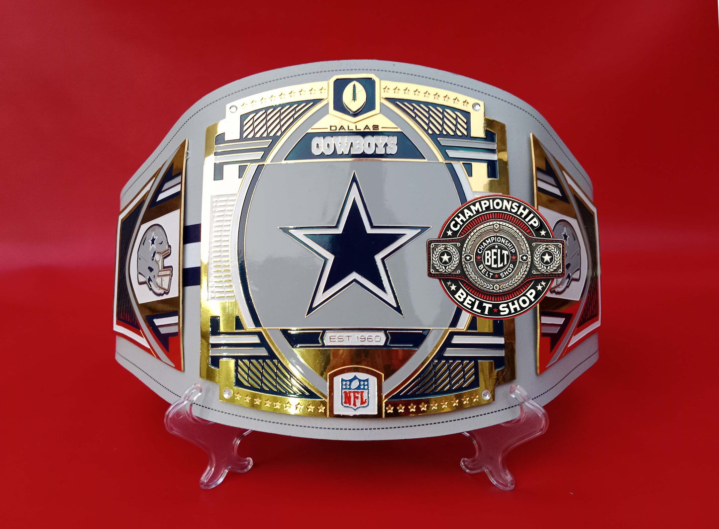 WWE NFL Dallas Cowboys Championship Title Belt