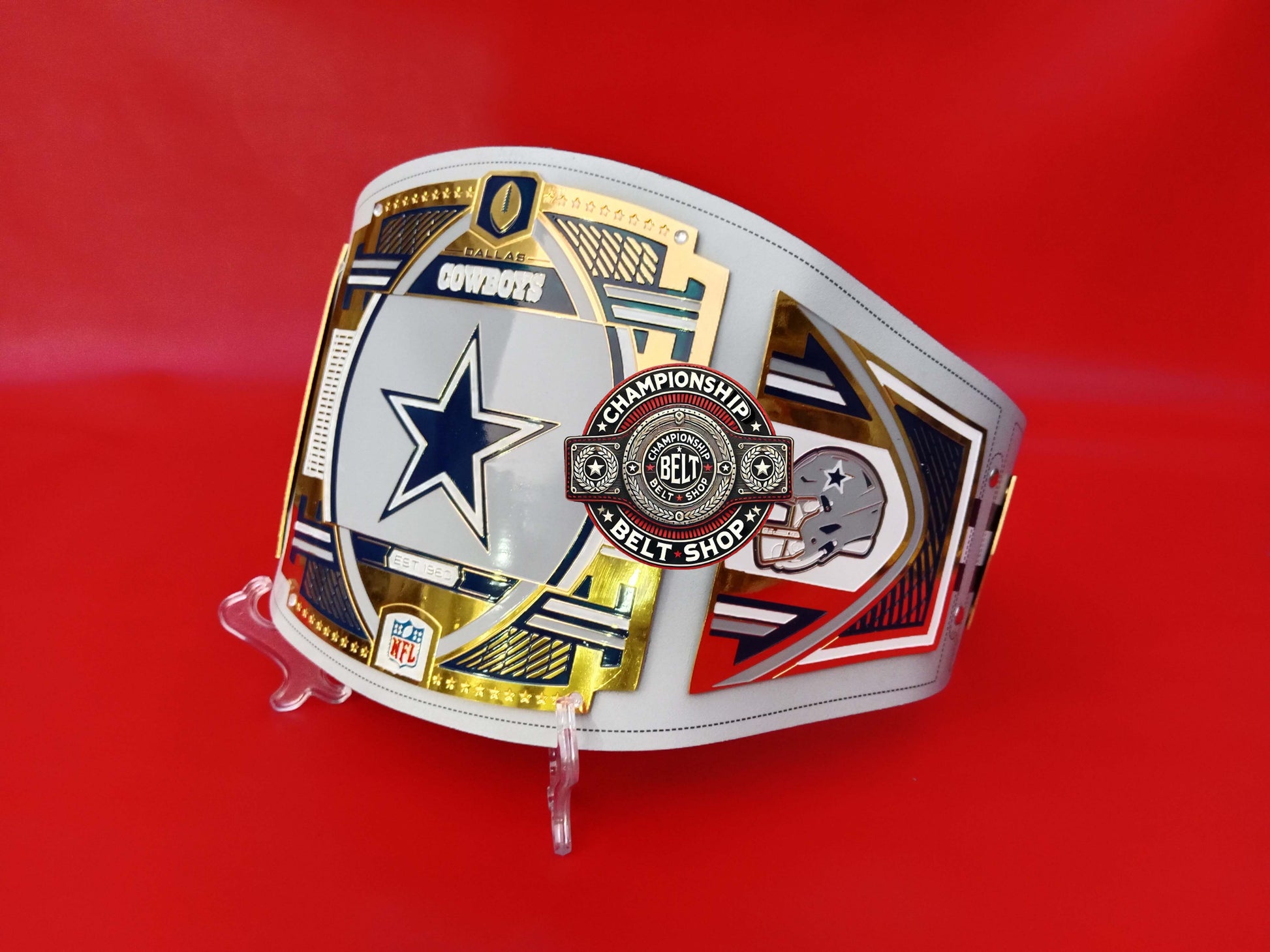 WWE NFL Dallas Cowboys Championship Title Belt