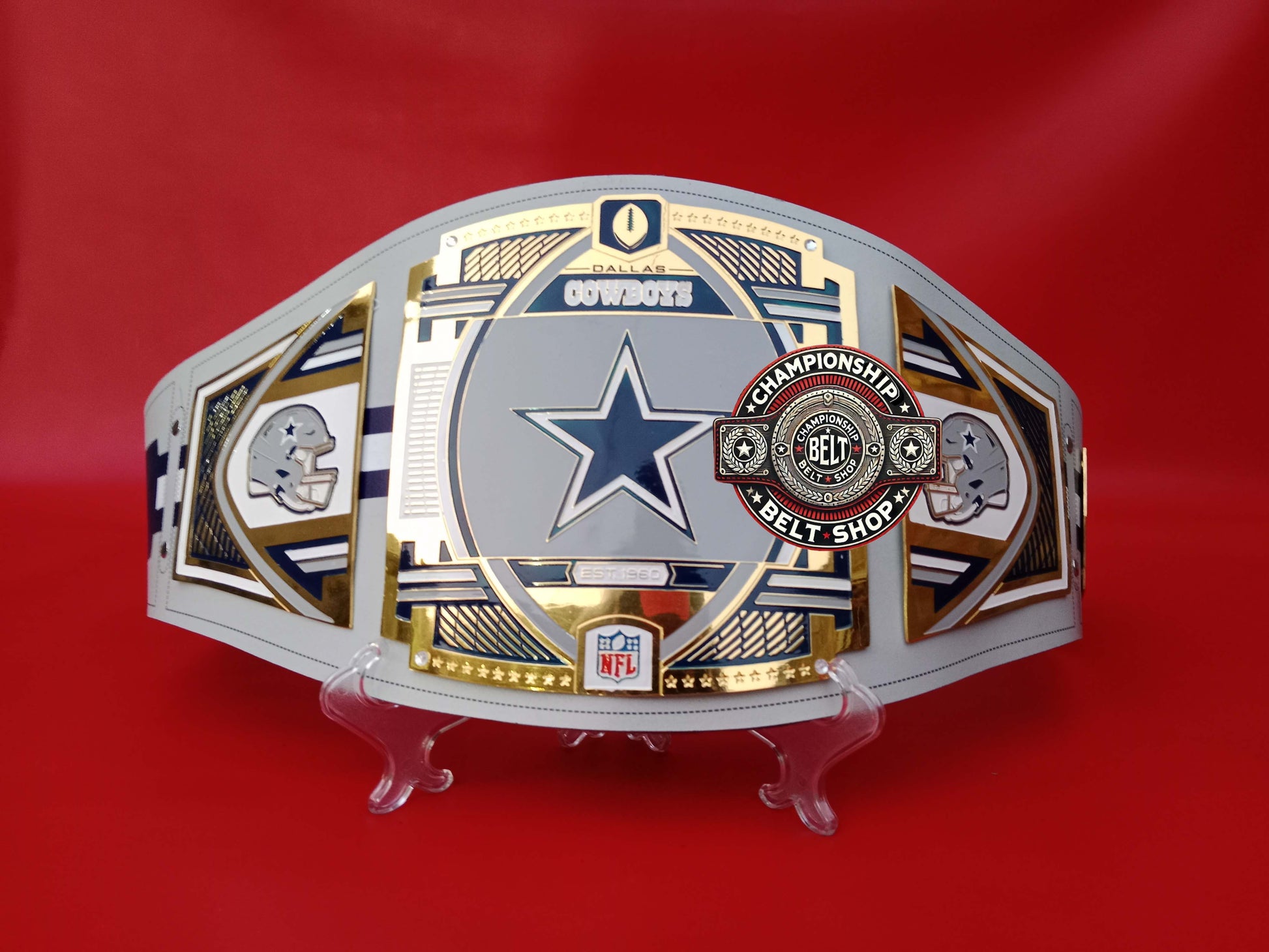 WWE NFL Dallas Cowboys Championship Title Belt