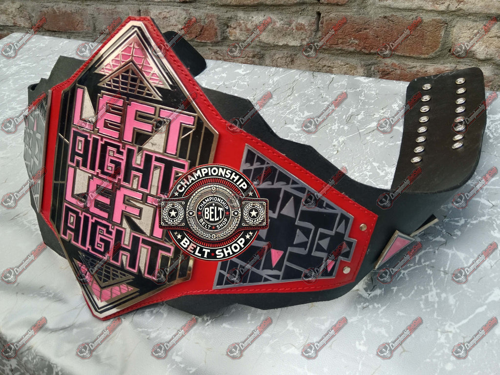 WWE Left Right Left Right Championship Title Belt