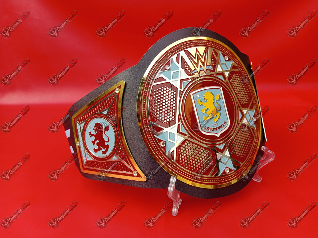 WWE Aston Villa Football Title Belt