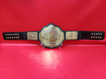 WWE Big Gold Dual Plated Championship Title Belt