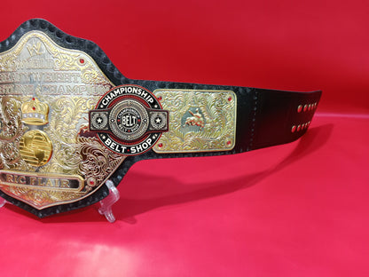 WWE Big Gold Dual Plated Championship Title Belt
