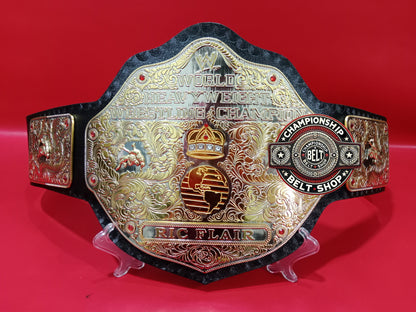 WWE Big Gold Dual Plated Championship Title Belt