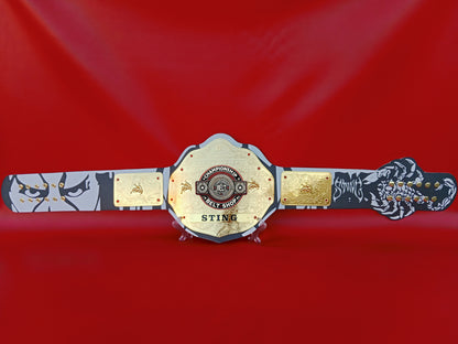 WWE Big Gold Sting Signature Series Championship Title Belt
