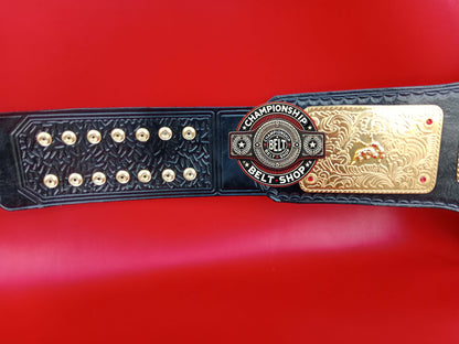 WWE Big Gold Undertaker Name Plate Championship Title Belt