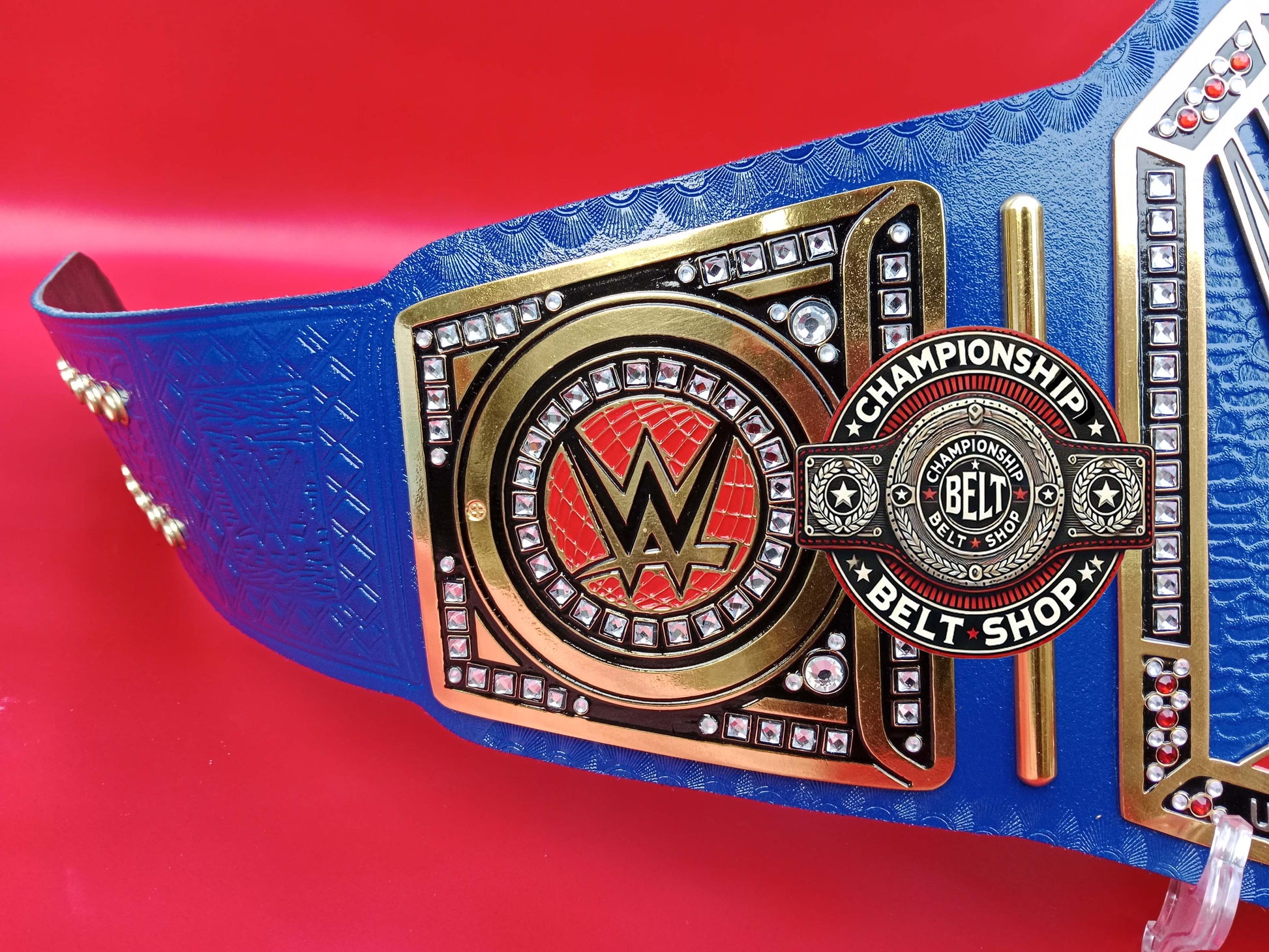 Blue Universal Championship Title Belt