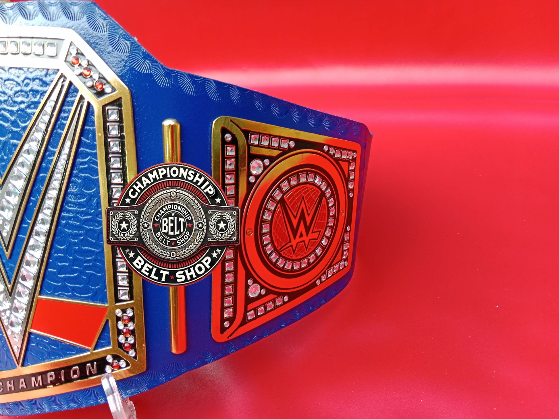 Blue Universal Championship Title Belt