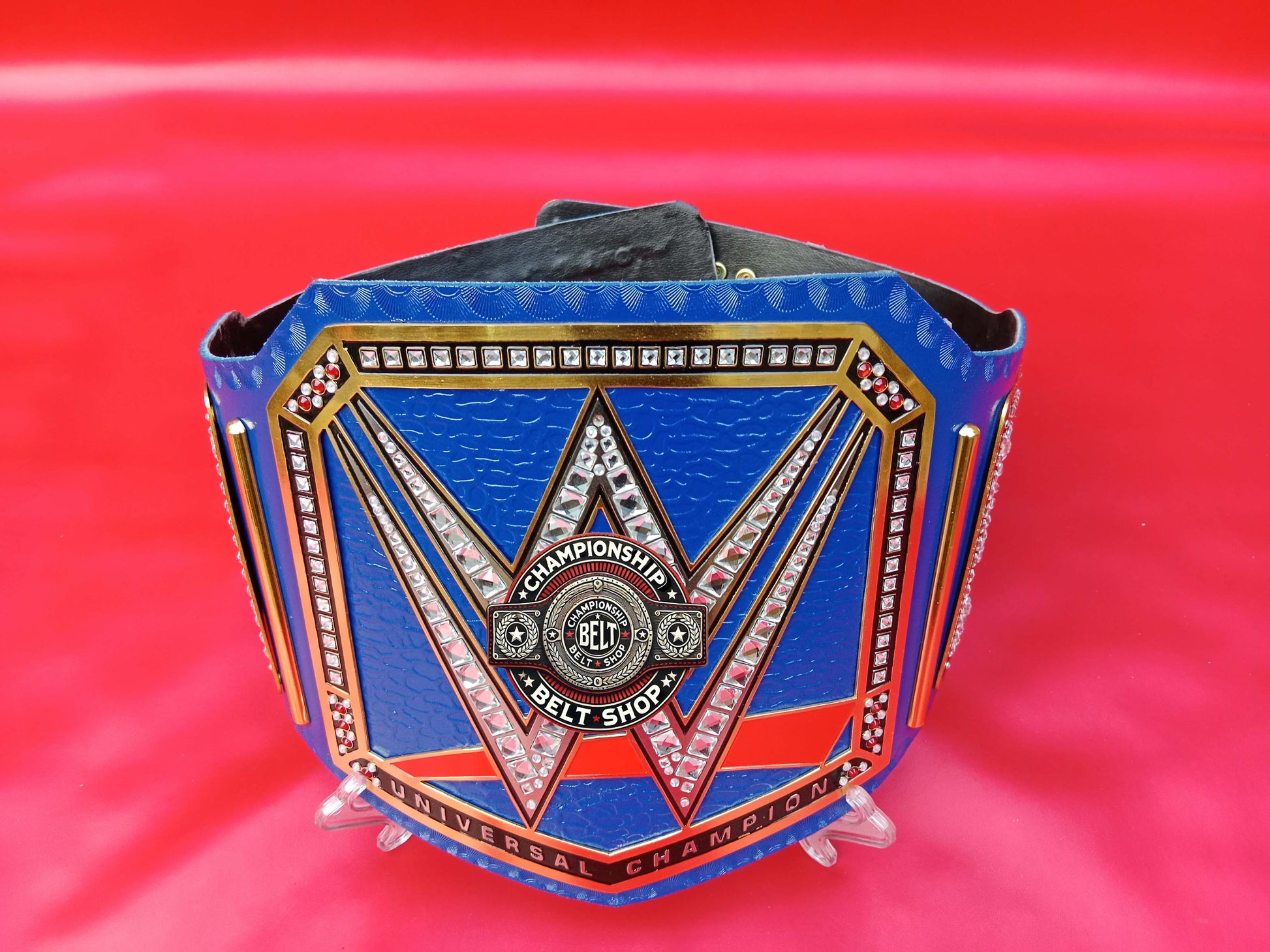 Blue Universal Championship Title Belt