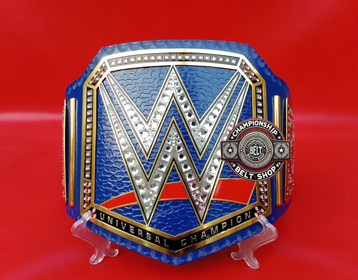 Blue Universal Championship Title Belt