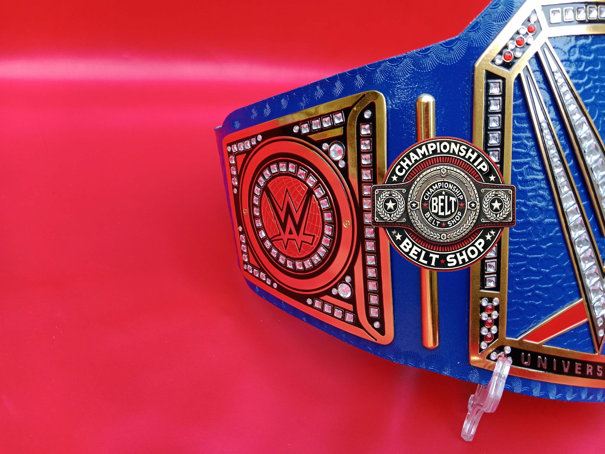 Blue Universal Championship Title Belt