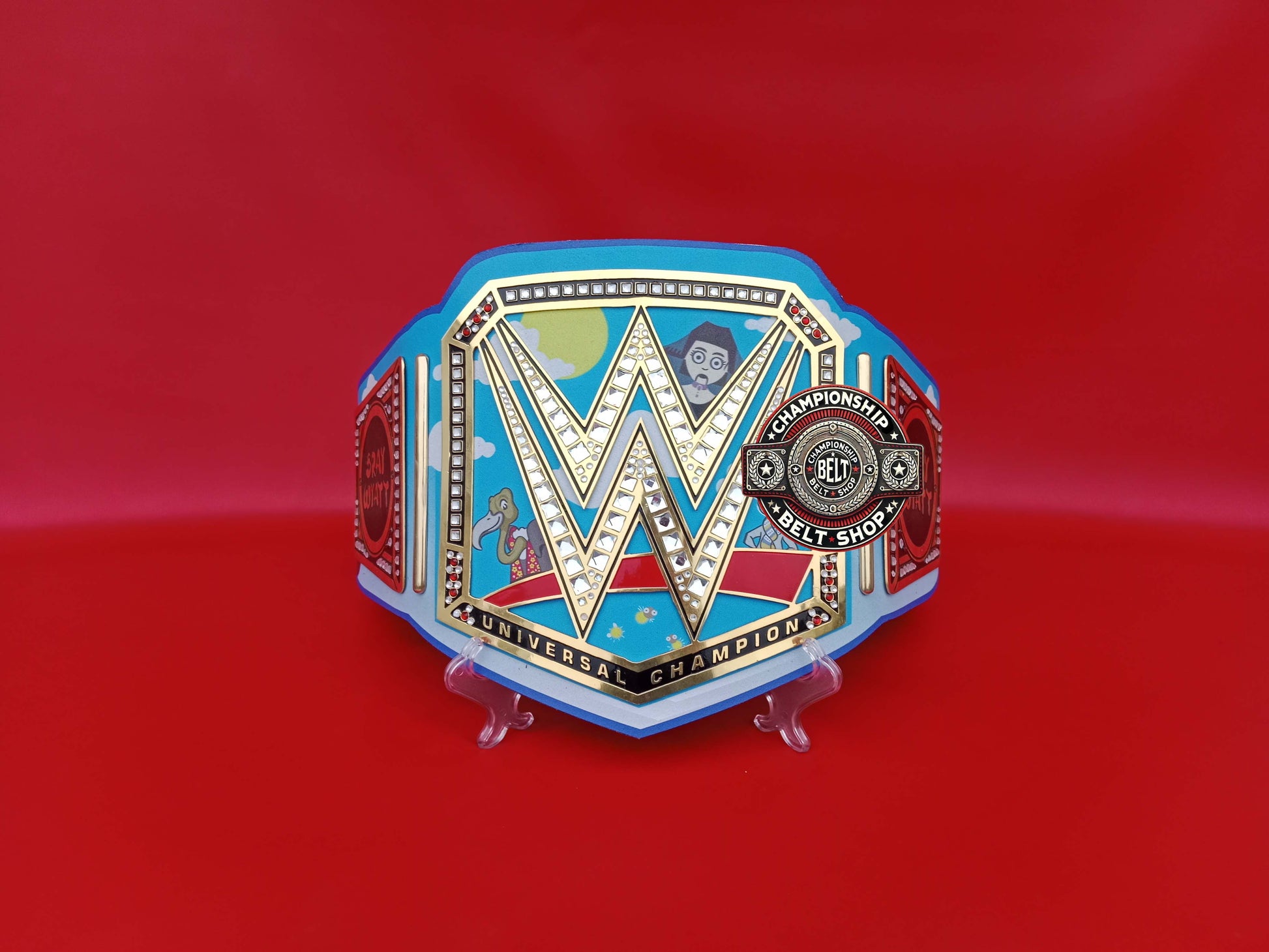WWE Bray Wyatt Fiend Kiss Universal Championship Title Belt T