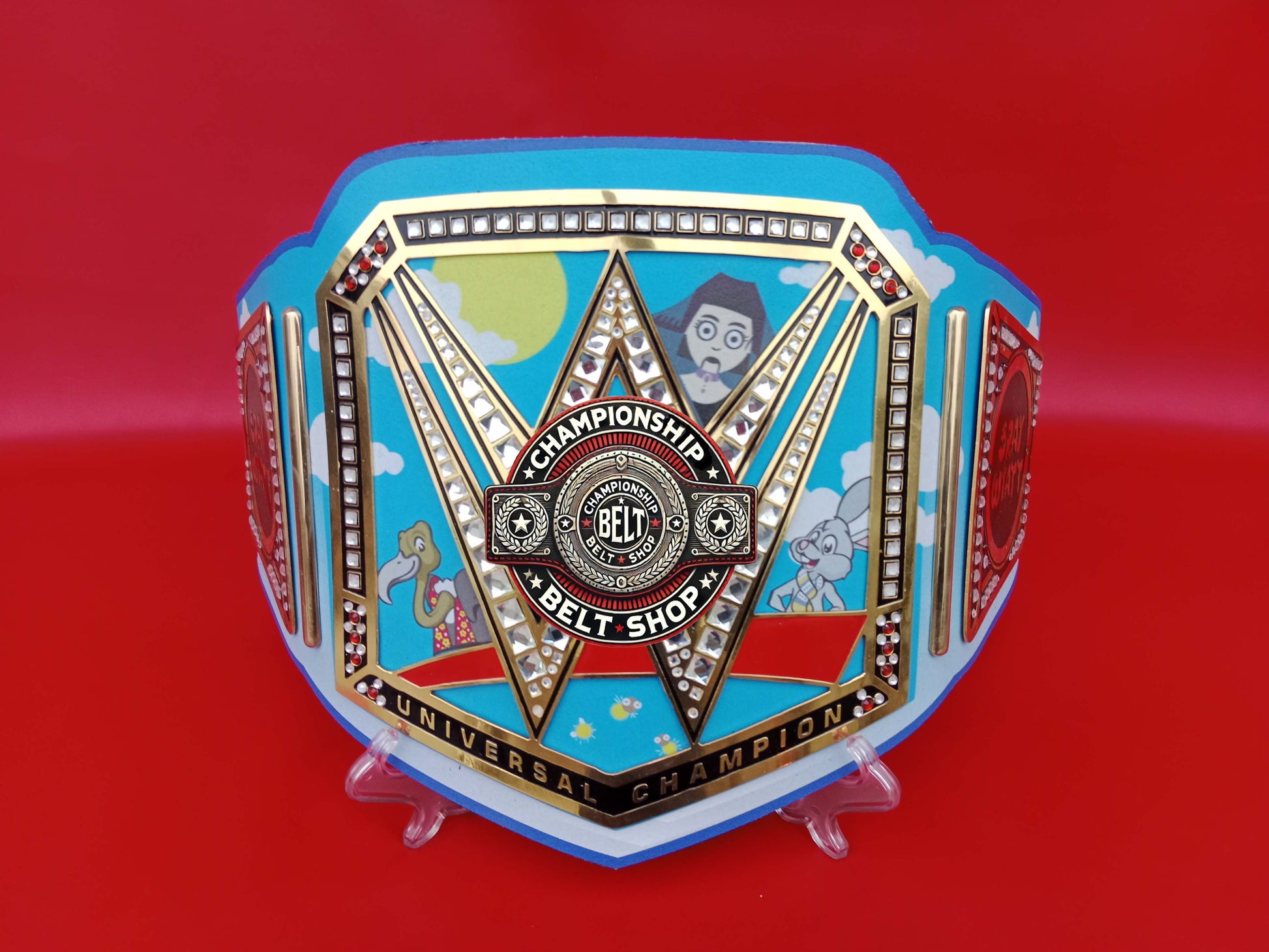 WWE Bray Wyatt Fiend Kiss Universal Championship Title Belt T
