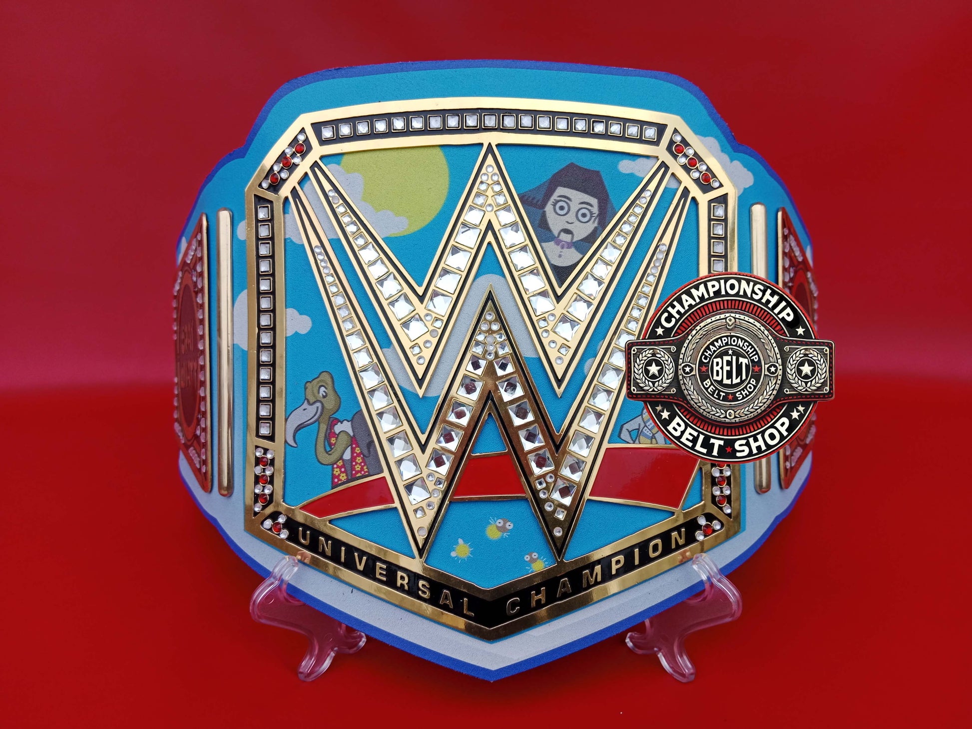 WWE Bray Wyatt Fiend Kiss Universal Championship Title Belt T