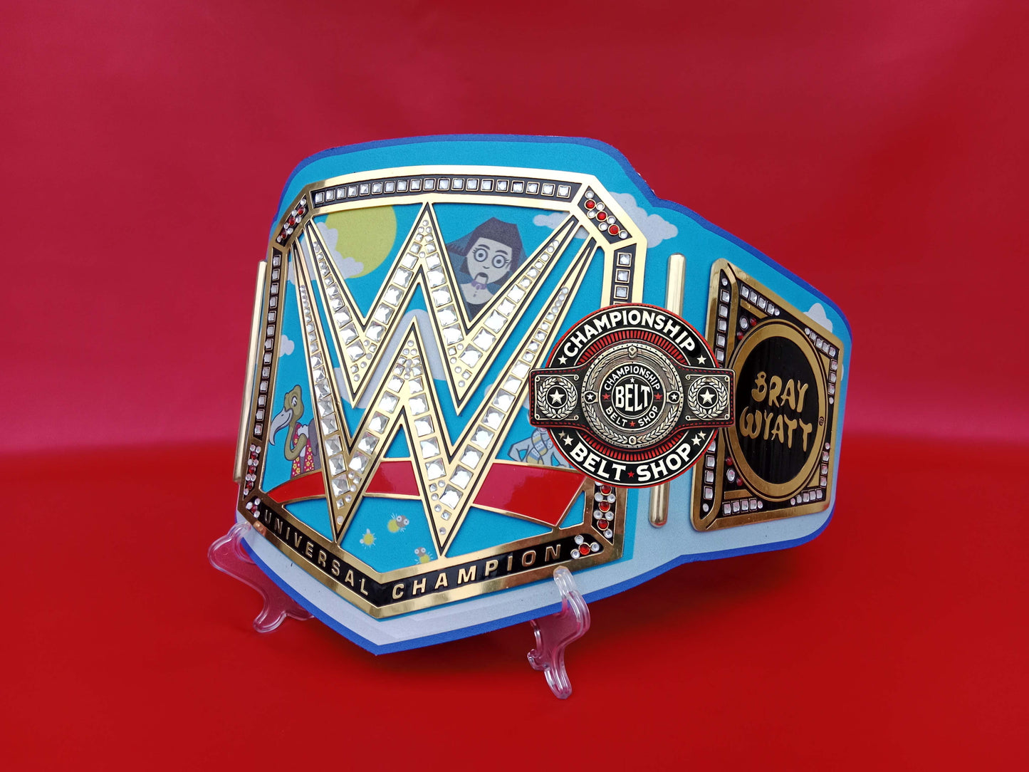 WWE Bray Wyatt Fiend Kiss Universal Championship Title Belt T