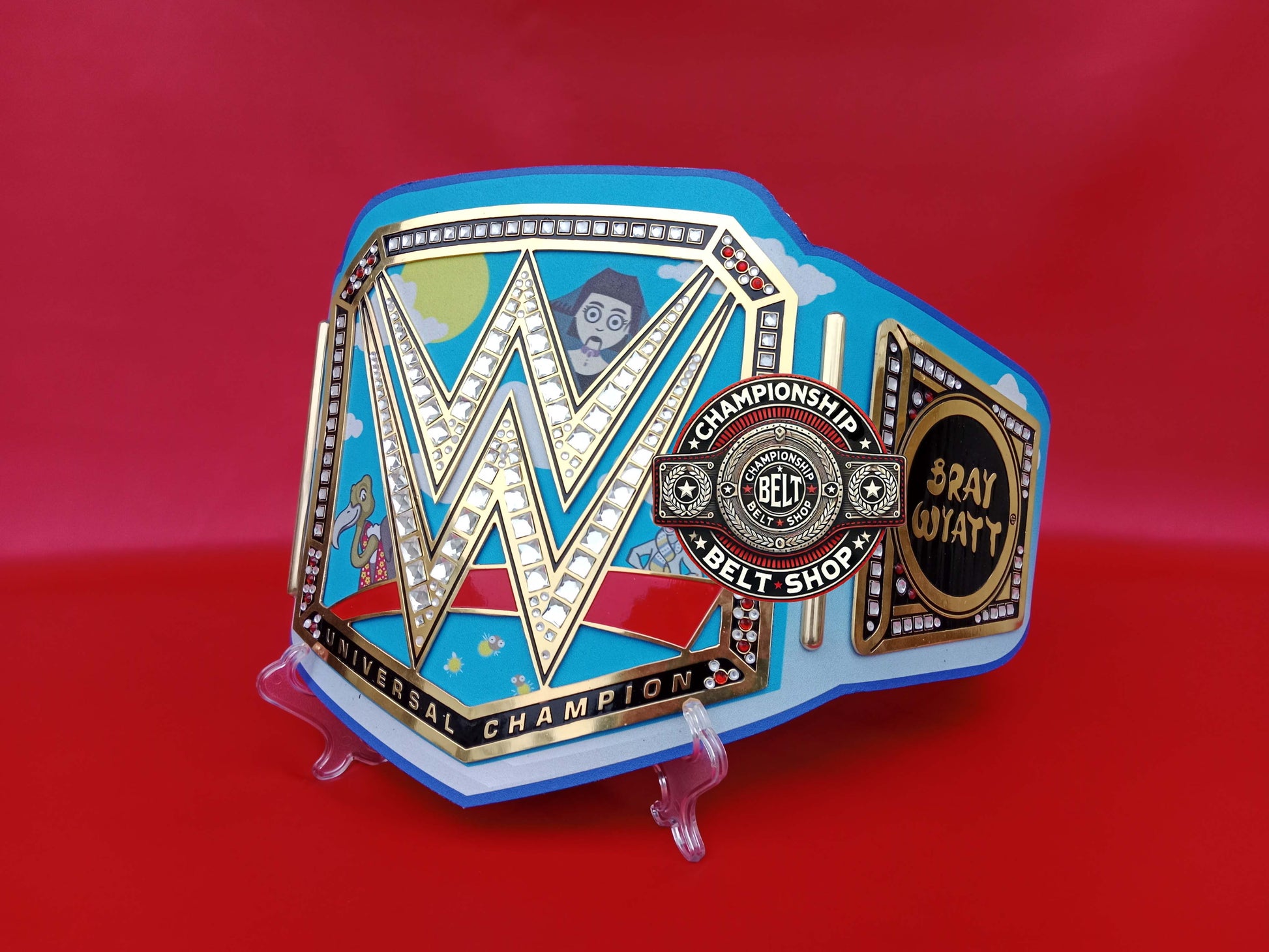 WWE Bray Wyatt Fiend Kiss Universal Championship Title Belt T