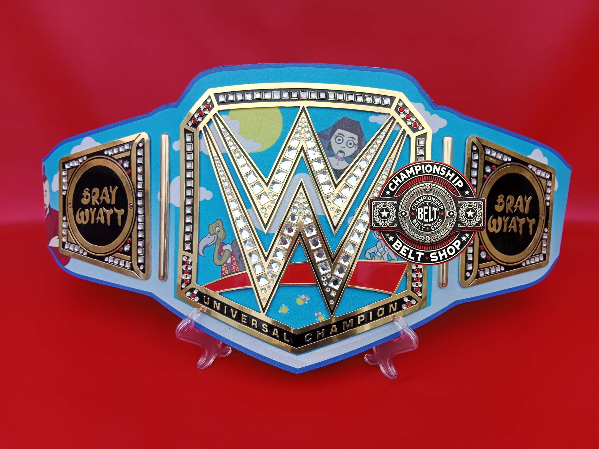 WWE Bray Wyatt Fiend Kiss Universal Championship Title Belt T