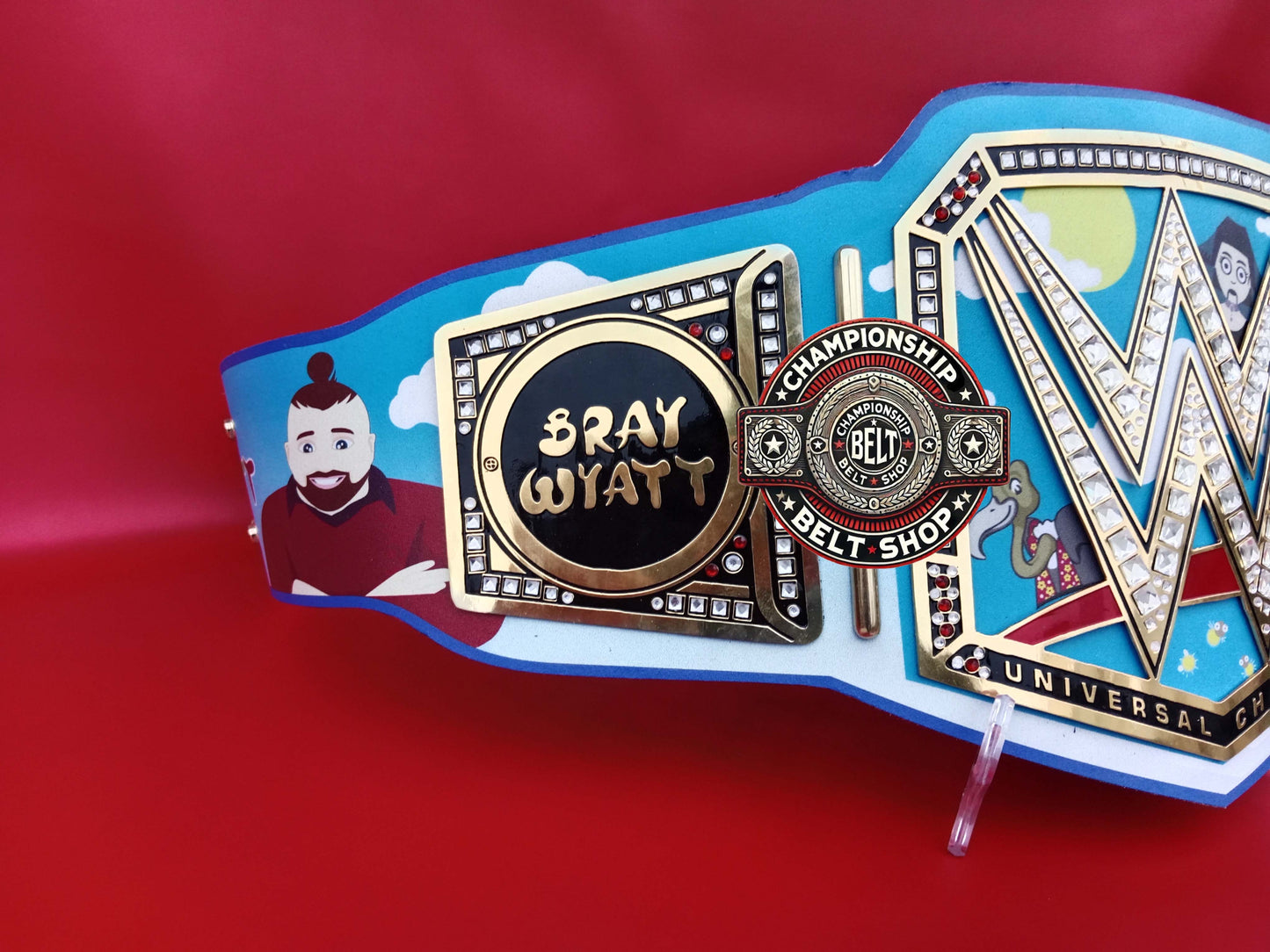 WWE Bray Wyatt Fiend Kiss Universal Championship Title Belt T