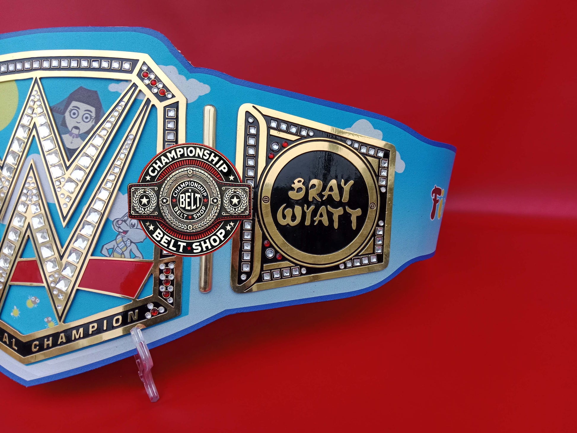 WWE Bray Wyatt Fiend Kiss Universal Championship Title Belt T