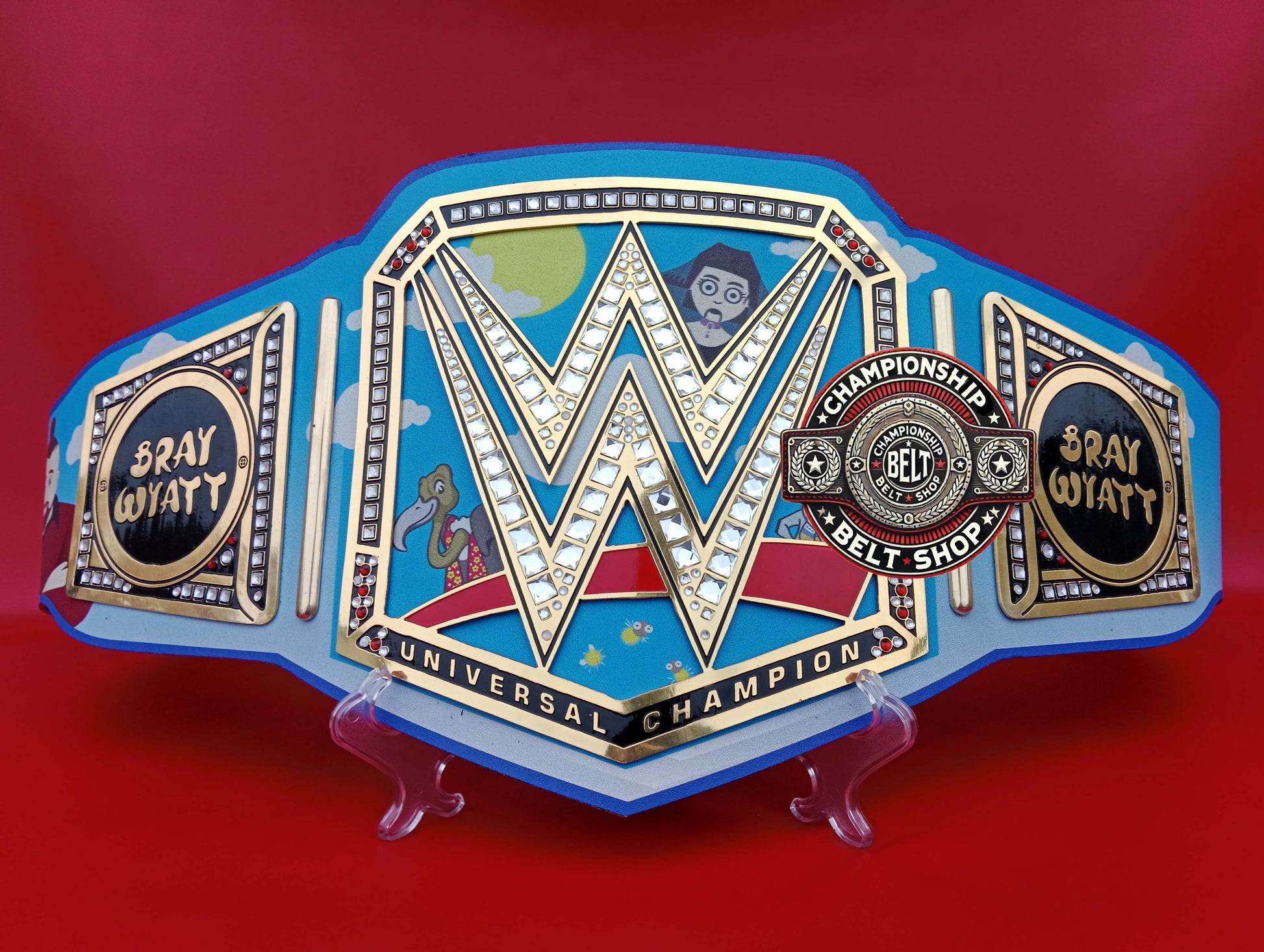 WWE Bray Wyatt Fiend Kiss Universal Championship Title Belt T