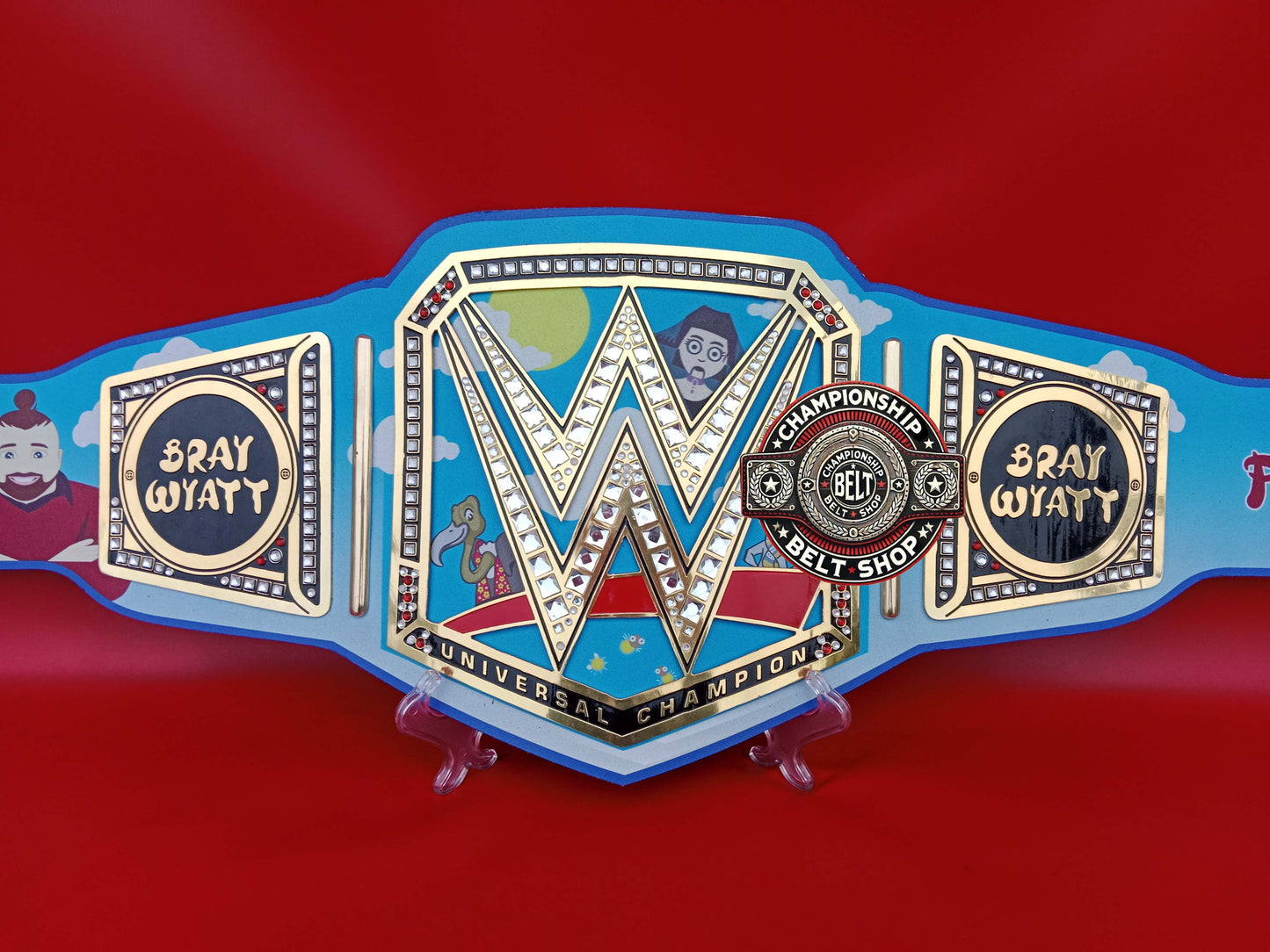 WWE Bray Wyatt Fiend Kiss Universal Championship Title Belt T